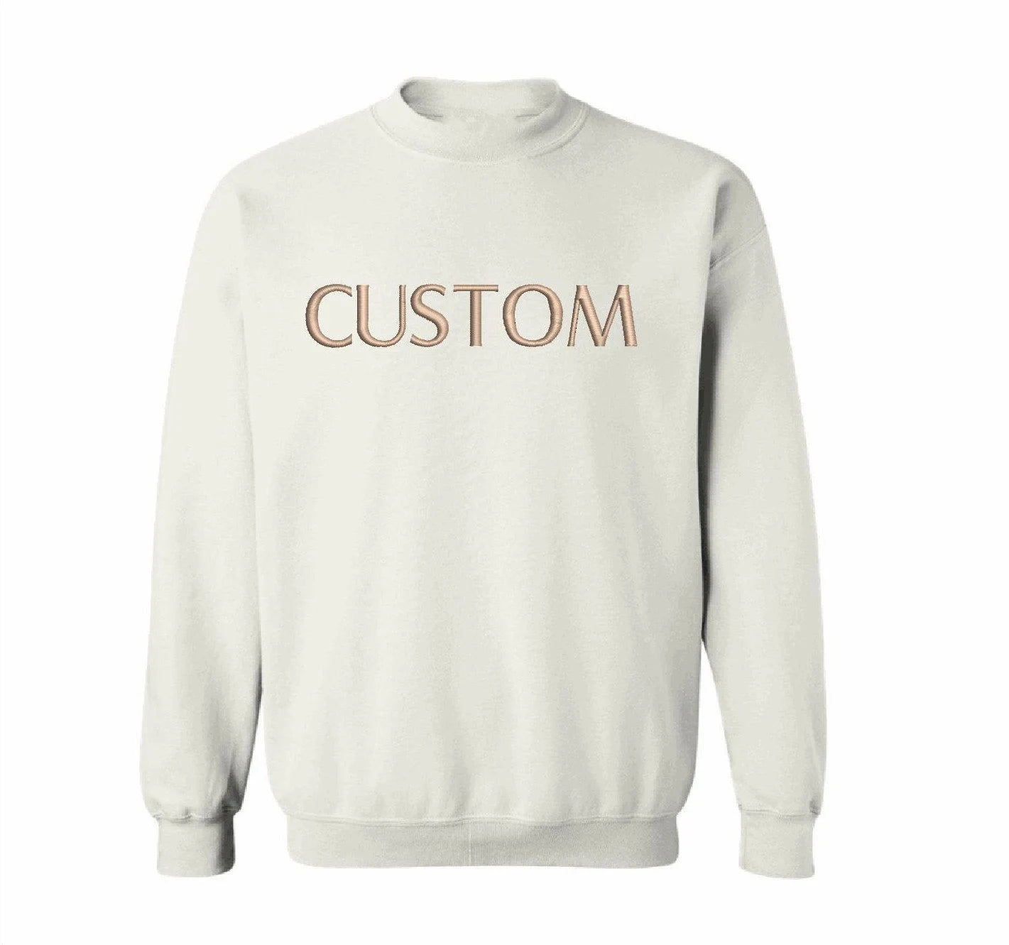 Personalized Embroidered Sweatshirts & Crewnecks