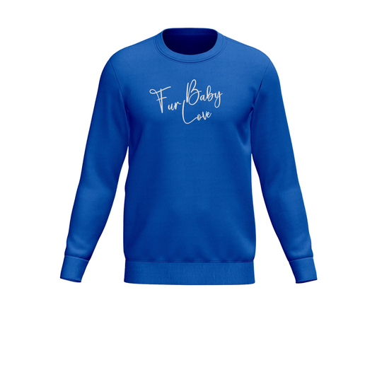 Fur Baby Love Embroidered Crewneck