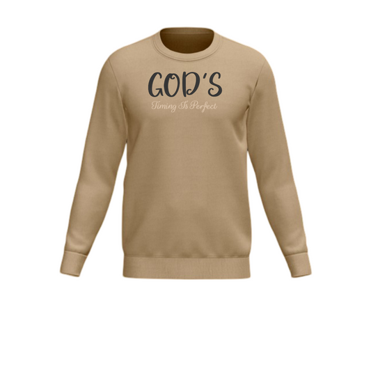"Divine Timing" Crewneck Sweatshirt
