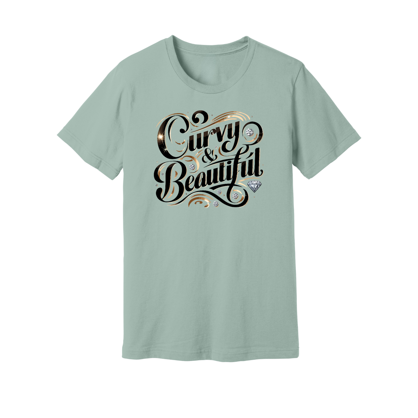 Diamond Curve Inspirational Tee