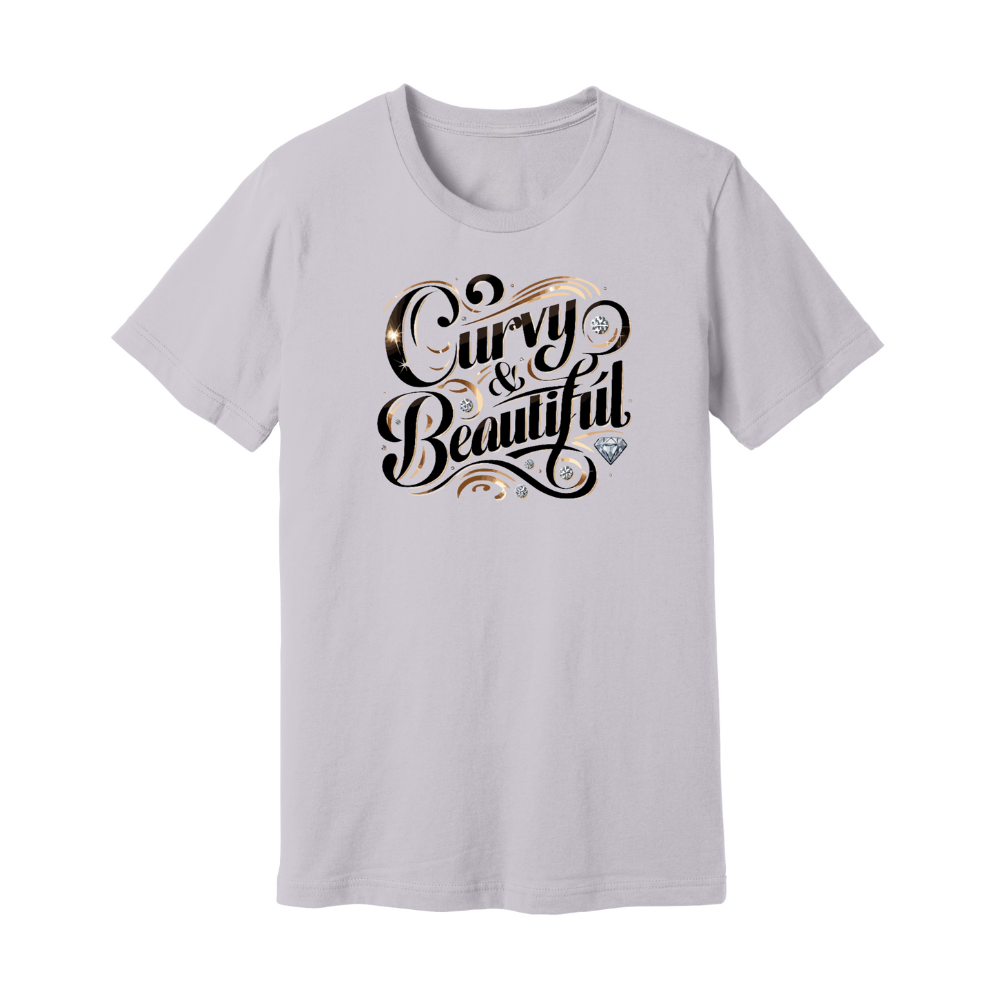 Diamond Curve Inspirational Tee