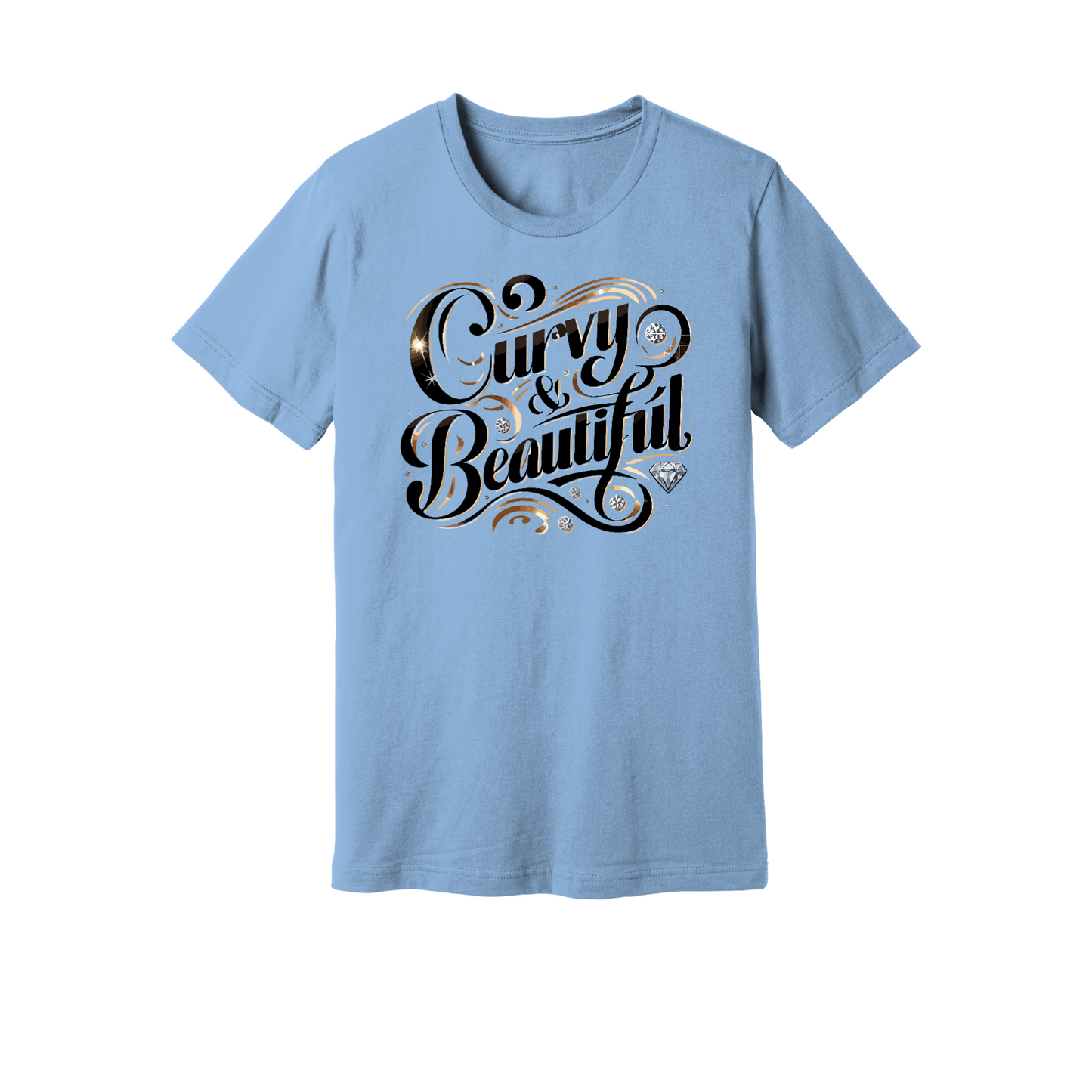 Diamond Curve Inspirational Tee