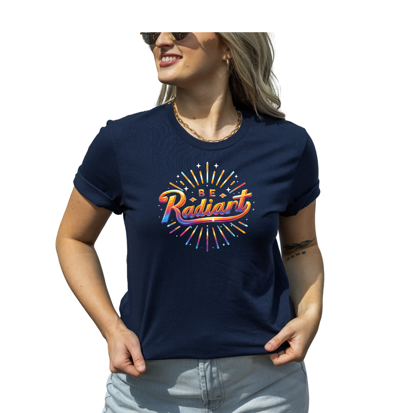 Radiant Starburst Inspirational Tee